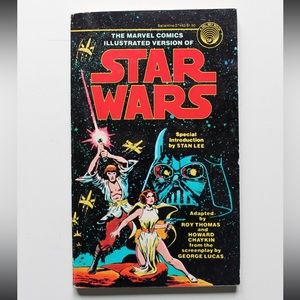 Star Wars Marvel Comics Illustrated Paperback 1977